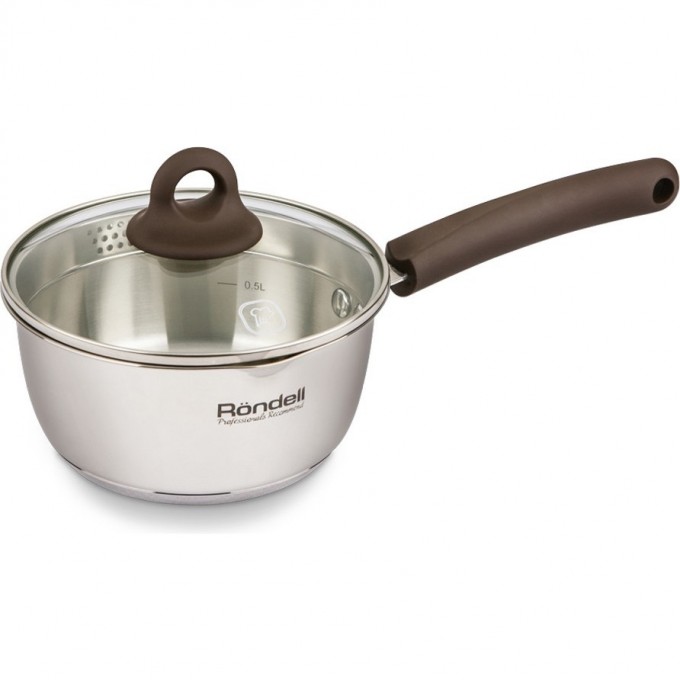 Ковш с крышкой RONDELL ARISTOKRAT 16 см, 1,3 л RDS-915 Ковш с крышкой RONDELL ARISTOKRAT 16 см, 1,3 л RDS-915