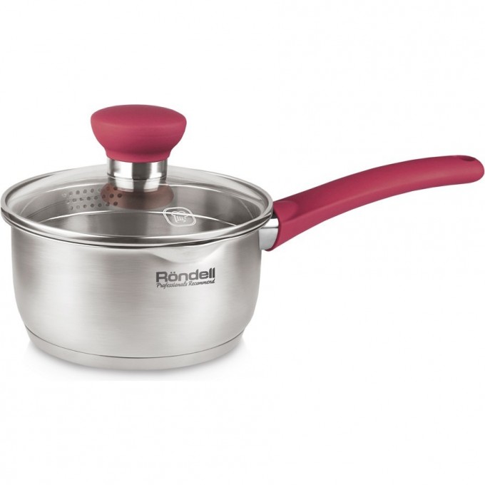 Ковш с крышкой RONDELL PROVOKE 16 см, 1,3 л RDS-985 Ковш с крышкой RONDELL PROVOKE 16 см, 1,3 л RDS-985