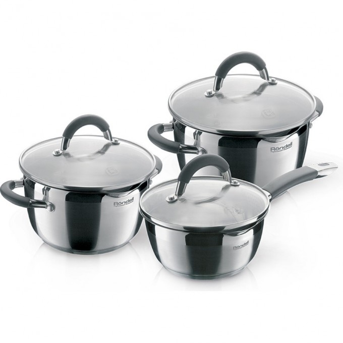 Набор посуды 6 предметов RONDELL FLAMME RDS-341 Набор посуды 6 предметов RONDELL FLAMME RDS-341