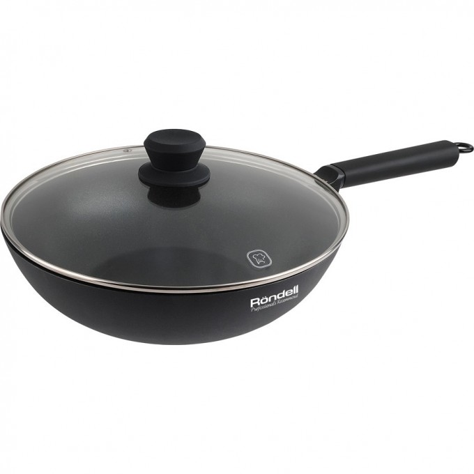 Вок с крышкой RONDELL LOFT 30 см, 4,8 л RDA-1146 Вок с крышкой RONDELL LOFT 30 см, 4,8 л RDA-1146